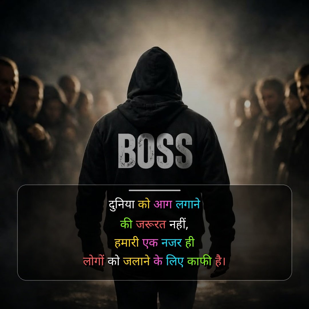 Attitude Badmashi Shayari