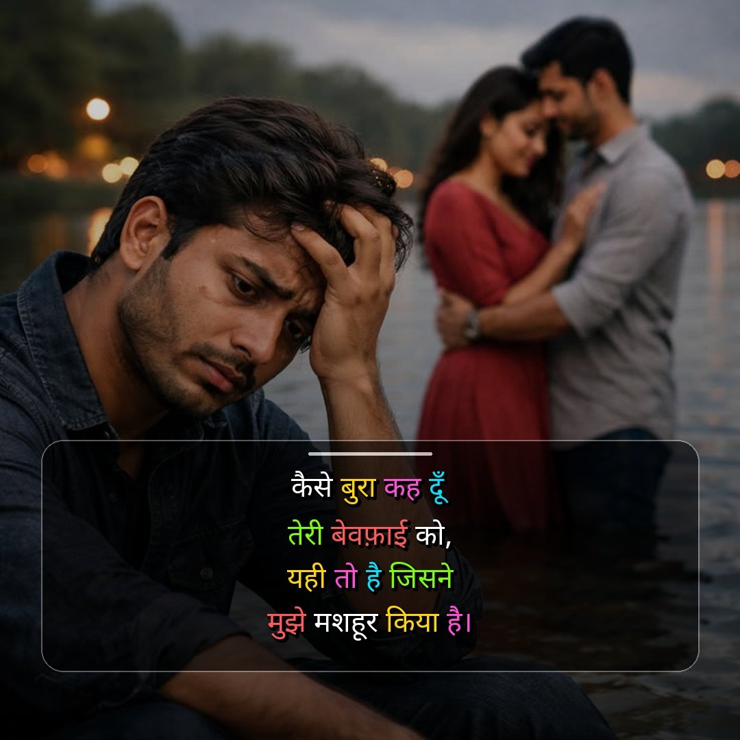 Bewafa Shayari in Hindi