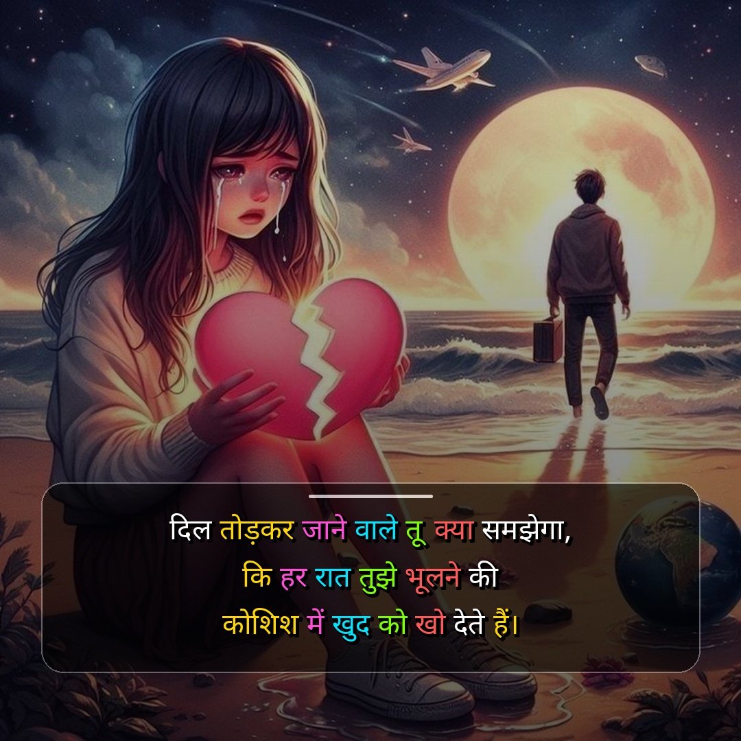 Breakup Shayari in English Hindi