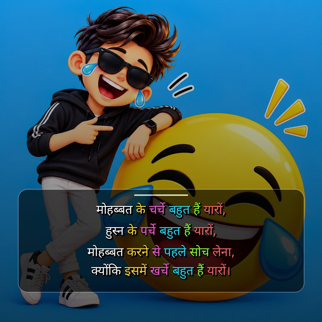 Funny Shayari For Friends