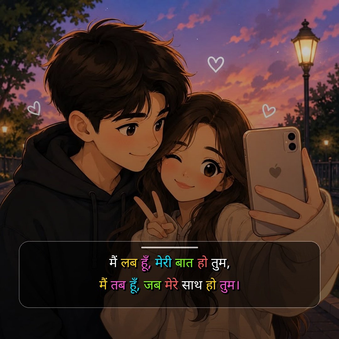 Love Shayari 😍 2 Line