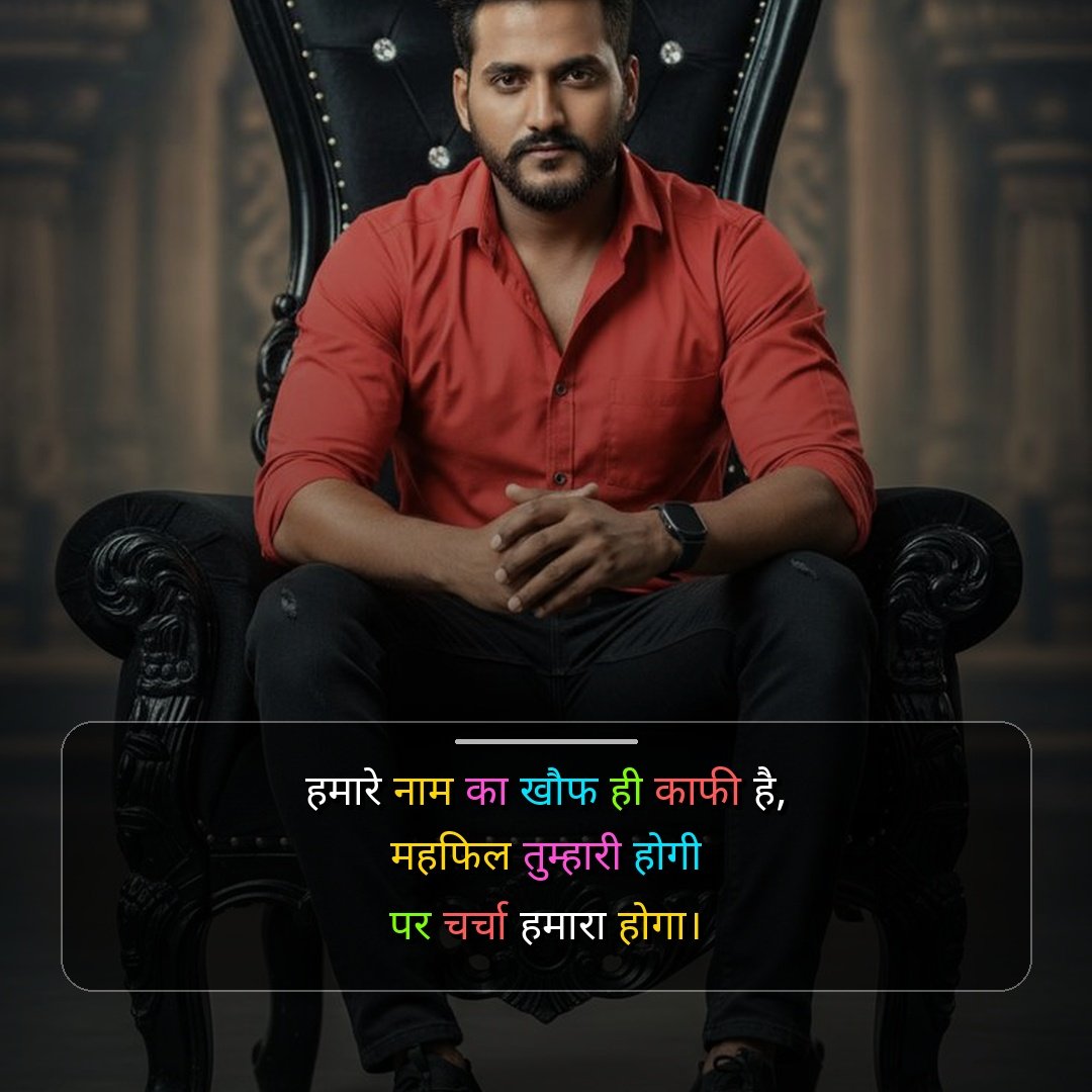 Badmashi Shayari in Hindi